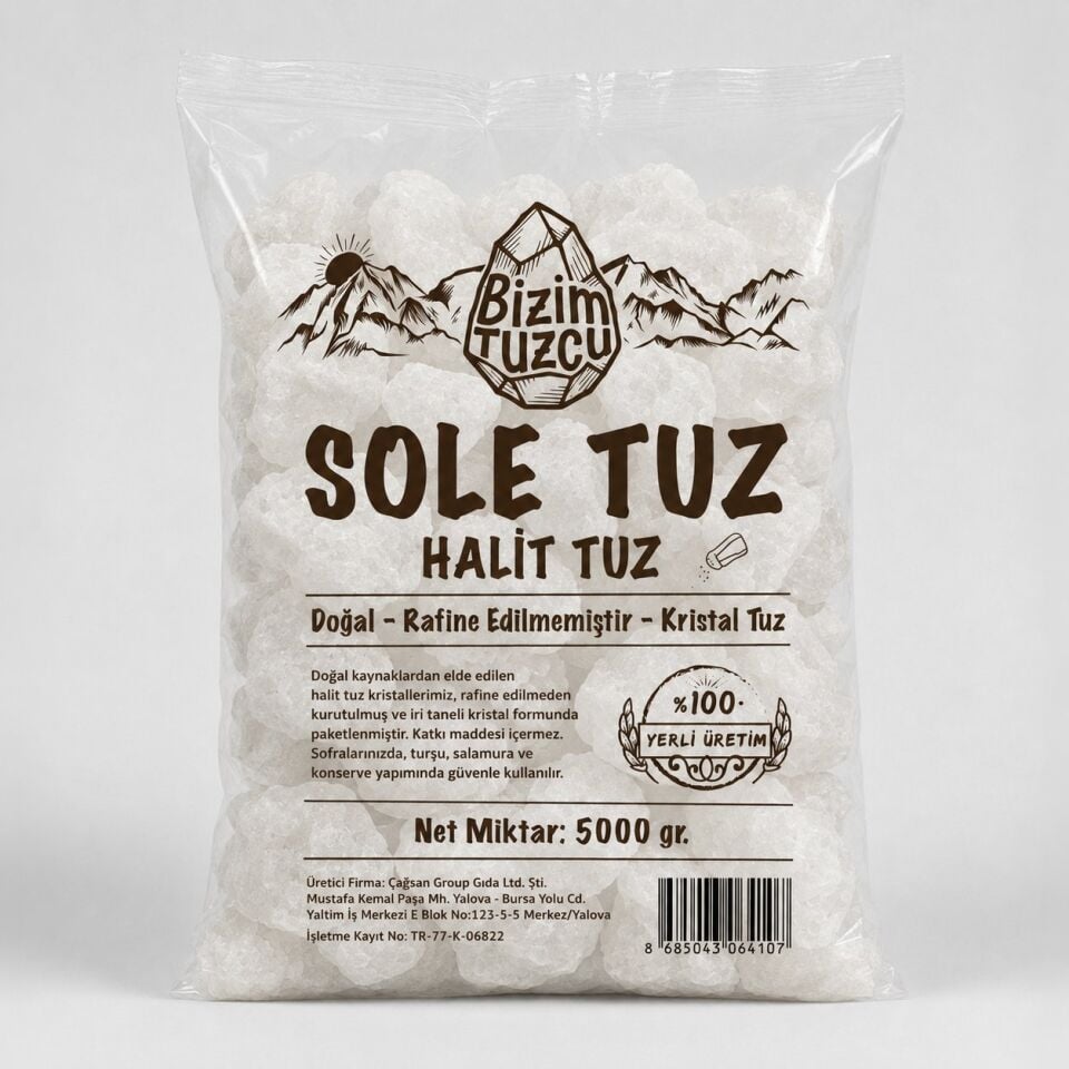 Sole Tuz Halit Tuz 5 kg