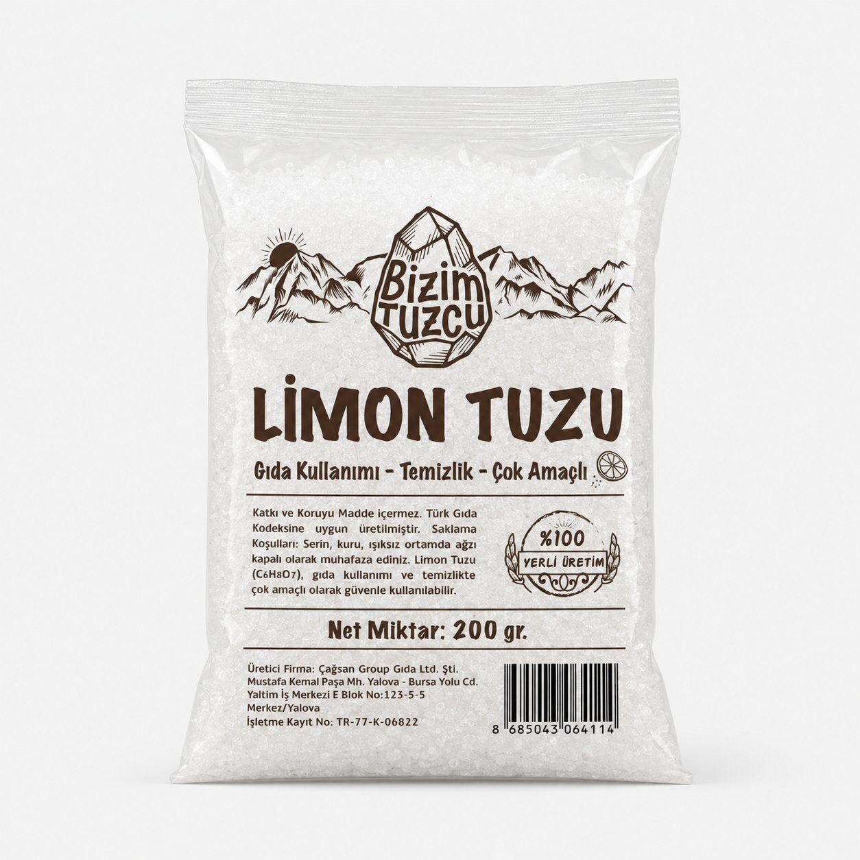 Limon Tuzu 200 gr