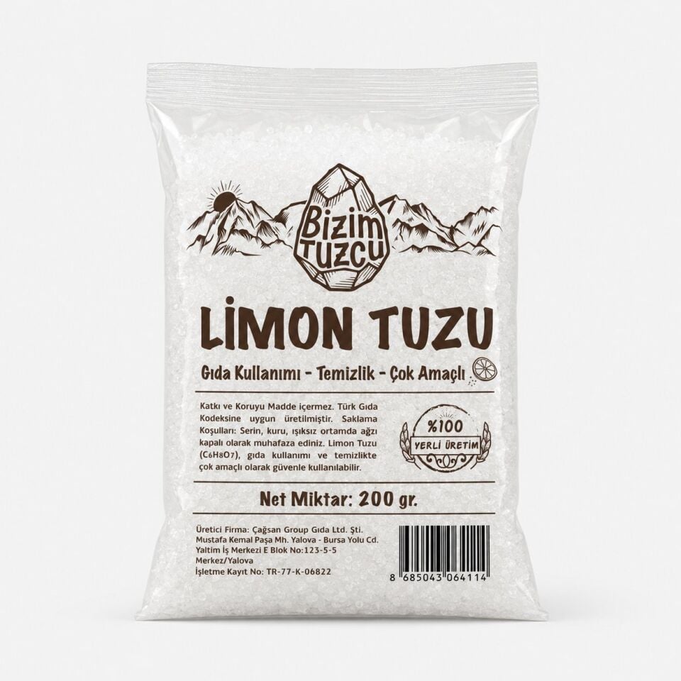 Limon Tuzu 200 gr