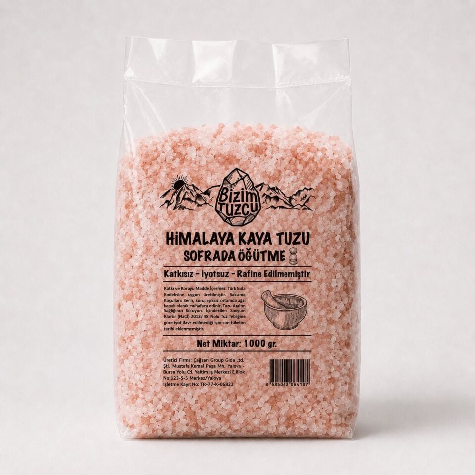 Himalaya Kaya Tuzu Sofrada Öğütme 1 kg